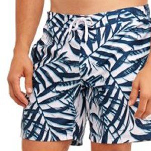 Swim shorts mens size M waist 32-34" new polyester shell & lining Ocean Gear